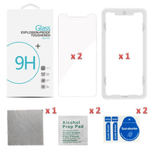 Load image into Gallery viewer, Toughened Glass Screen Protector + Installation Frame For Apple iPhone (2 Pack)-CarbonThat-iPhone 11 Pro Max-CarbonThat