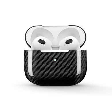 Apple Airpods Carbon Fibre Case Series 1,2,3 - Gloss Finish-CarbonThat-Series 3 (Wireless Charging Compatible)-CarbonThat