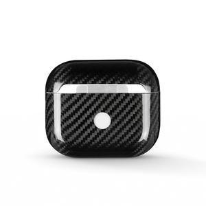 Apple Airpods Carbon Fibre Case Series 1,2,3 - Gloss Finish-CarbonThat-Series 3 (Wireless Charging Compatible)-CarbonThat