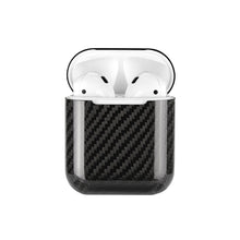 Load image into Gallery viewer, Apple Airpods Carbon Fibre Case Series 1/2 - Gloss Finish-CarbonThat-Series 1 &amp; 2 (Non-Wireless Charging Case)-CarbonThat