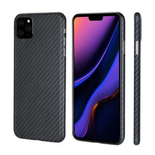 Load image into Gallery viewer, iPhone 11, 11 Pro &amp; 11 Pro Max Phone Case | KEVLAR Edition V2-CarbonThat-iPhone 11 Pro Max-Raised Folded Lip-CarbonThat