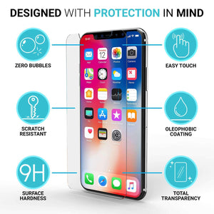 Toughened Glass Screen Protector + Installation Frame For Apple iPhone (2 Pack)-CarbonThat-iPhone 11 Pro Max-CarbonThat
