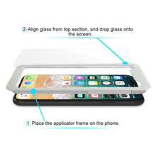 Load image into Gallery viewer, Toughened Glass Screen Protector + Installation Frame For Apple iPhone (2 Pack)-CarbonThat-iPhone 11 Pro Max-CarbonThat