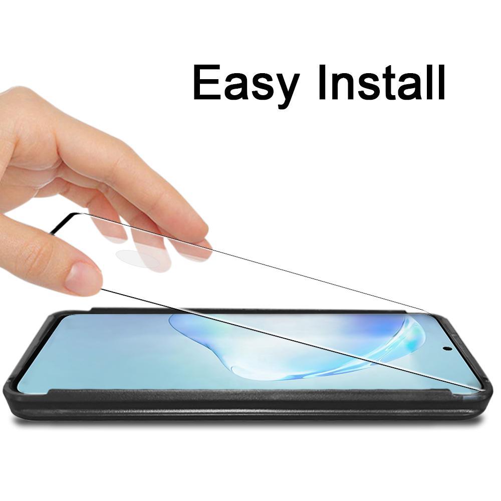 Toughened Glass Screen Protector + Installation Frame For Samsung S20 ...